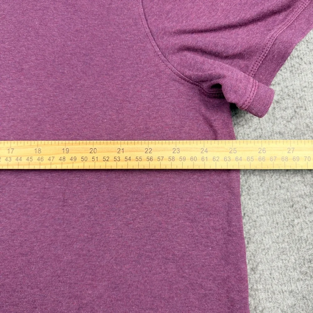 Banana Republic Luxe Touch Performance Polo Shirt Men's XL Purple Cotton Short